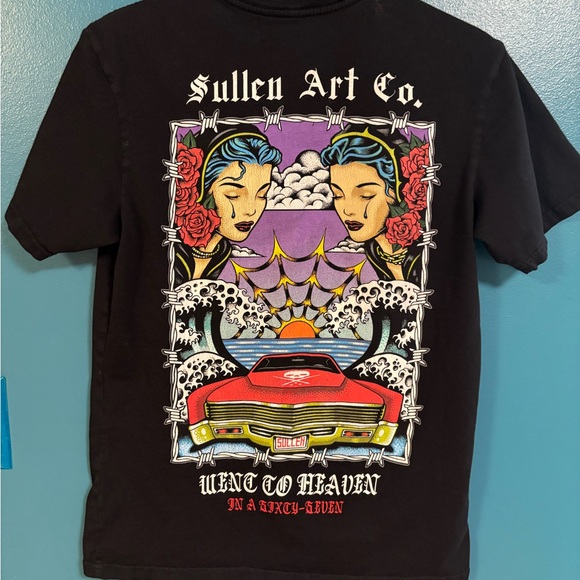 Sullen Art Co. T Shirt - Went to Heave in a Sixty Seven - Picture 8 of 8